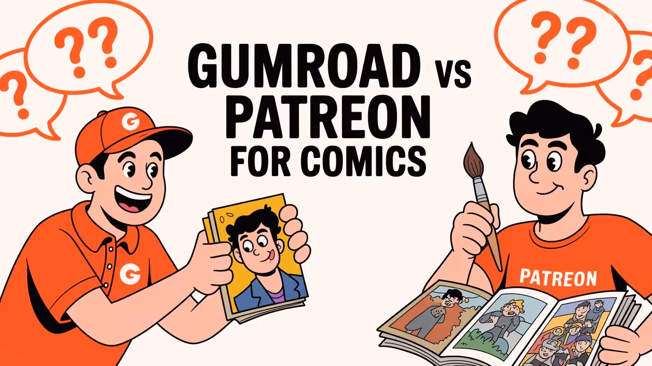 Gumroad vs Patreon for Comics: Best Choice (2025)