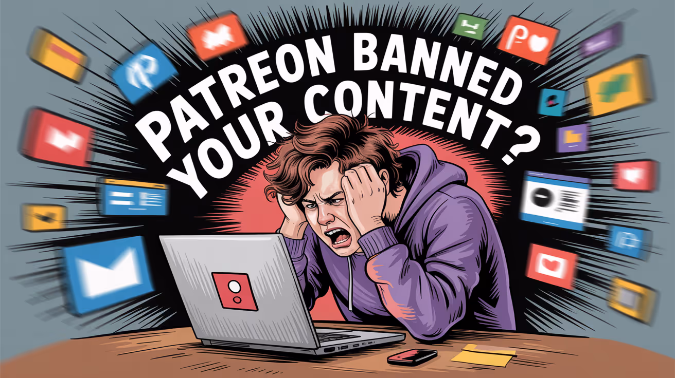 Patreon Banned My Content. Now What?